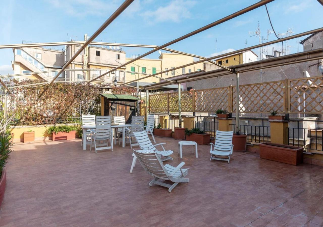Elegant, With Private Terrace Next To The Vatican Rom Exteriör bild