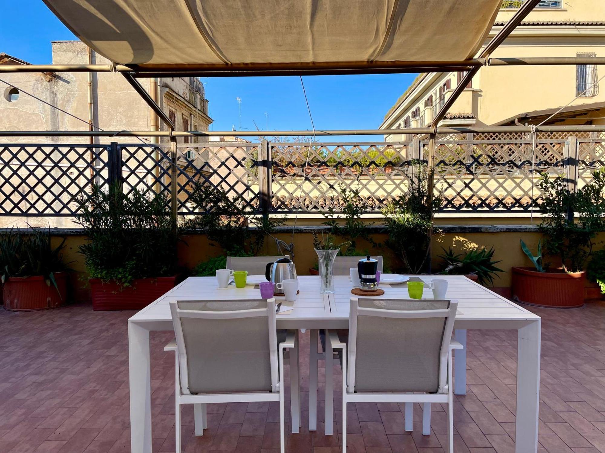 Elegant, With Private Terrace Next To The Vatican Rom Exteriör bild