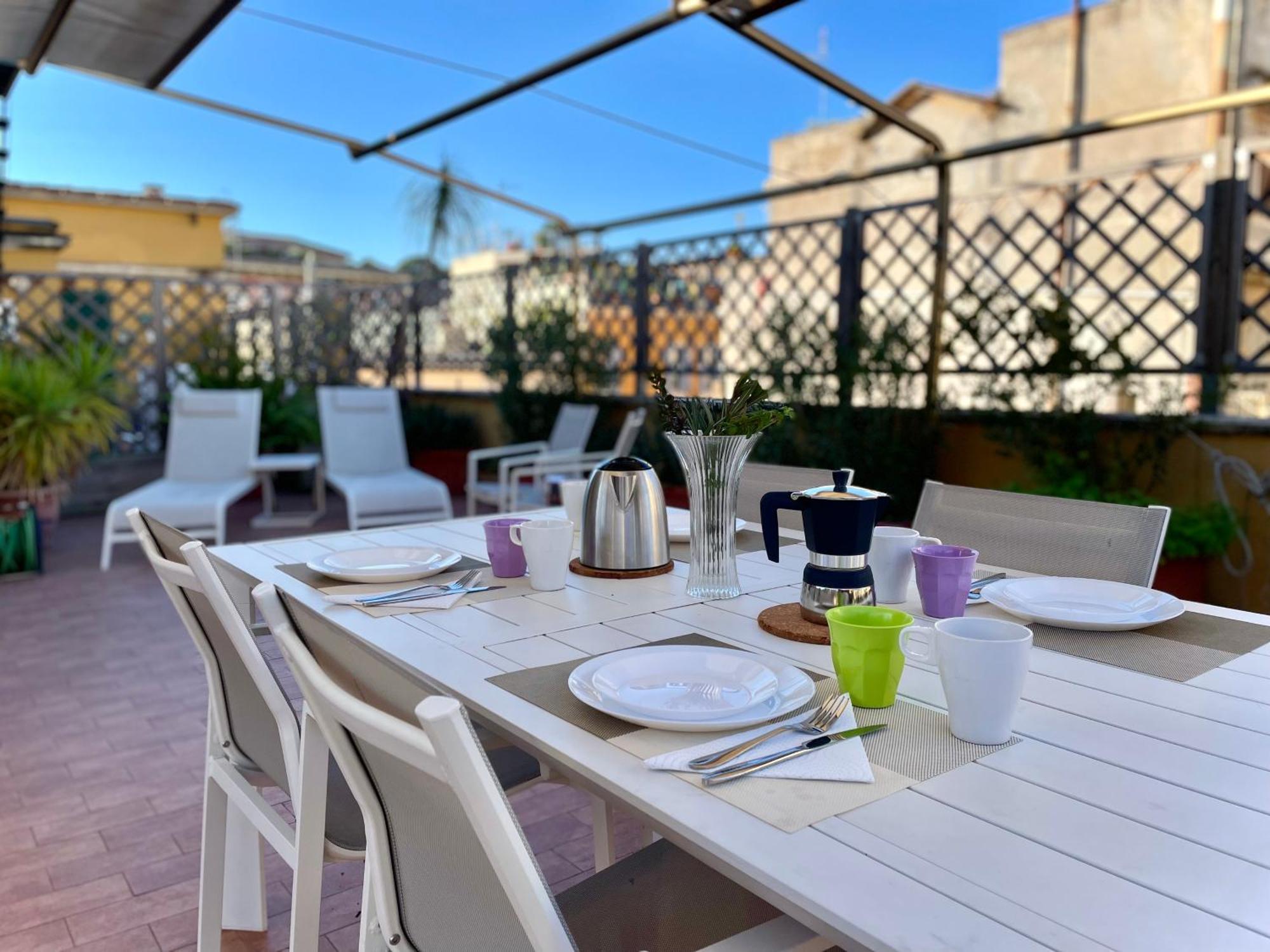 Elegant, With Private Terrace Next To The Vatican Rom Exteriör bild