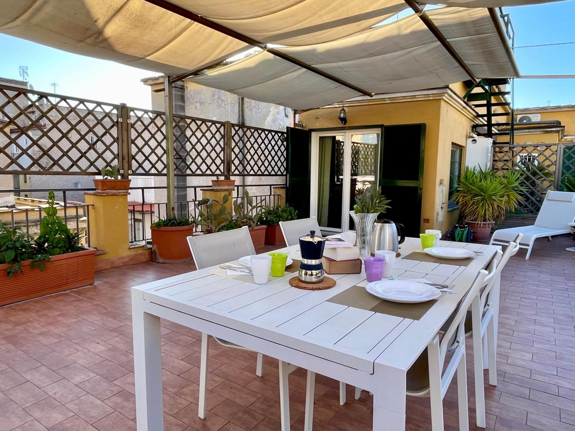 Elegant, With Private Terrace Next To The Vatican Rom Exteriör bild